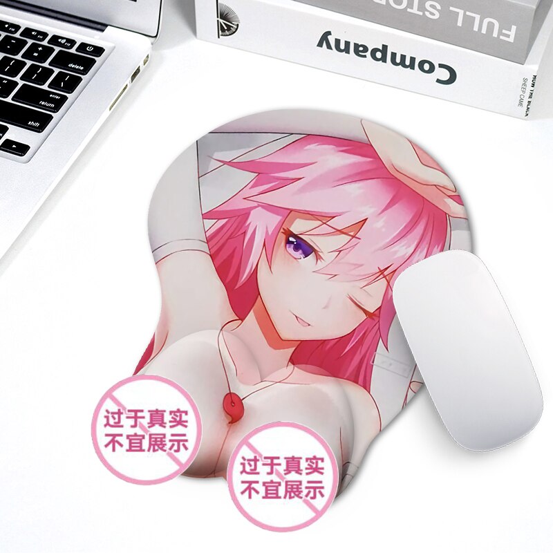 3D Boobs Mousepad | Oppai Ass Tits Mouse Pad | Silicone boobs mousepad