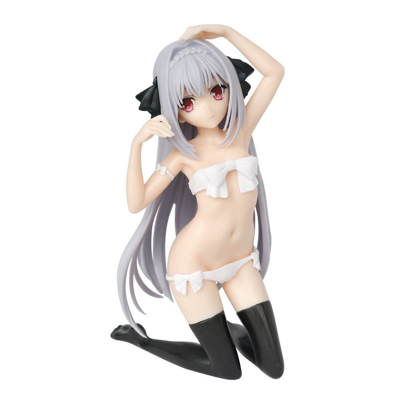 17cm Tsuki ni Yorisou Otome no Sahou Luna Sakurakouji Cherry Blossom Color ver Pvc Action Figure Collection Hentai model toys