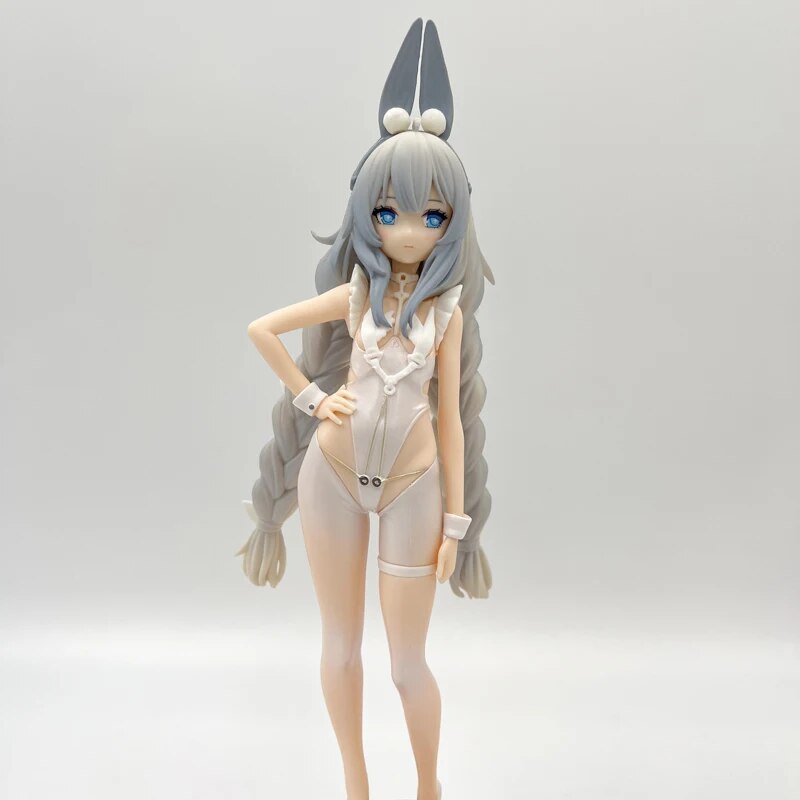 27cm Azur Lane Le Malin Sexy Anime Girl Figure Le Malin Nap Loving Lapin Action Figure Adult Collectible Model Doll Toys Gifts