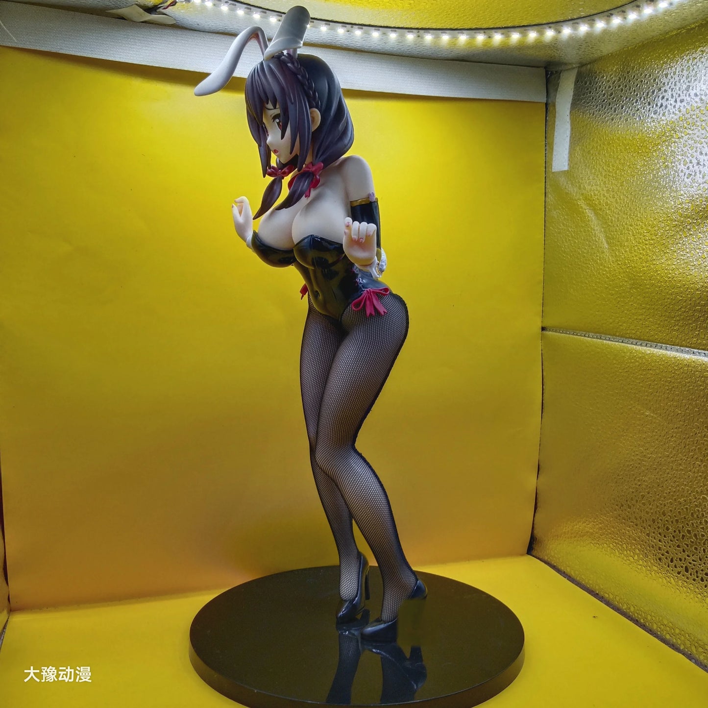 37cm FREEing B-style Kurenai Densetsu Yunyun Bunny Ver 1/4 PVC Action Figure Toy Adults Collection Model Doll gifts