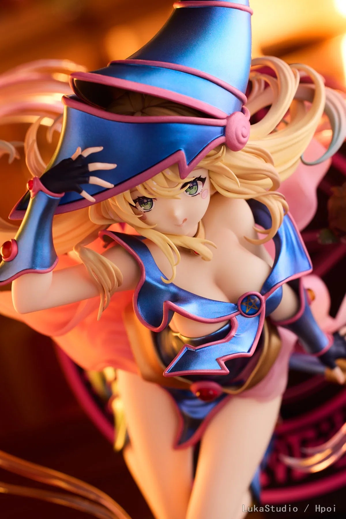 Yu-Gi-Oh! Duel Monsters Black Magician Girl Kuriboh 1/6 PVC Action Figure Model Doll Toy Gifts