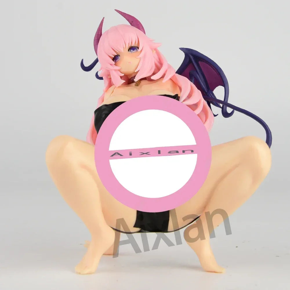 14cm Japanese Anime Figure Succubus Gakuen Nem Figure Lilim Sexy Girl PVC Action Figure Collectible Model Toys Gift