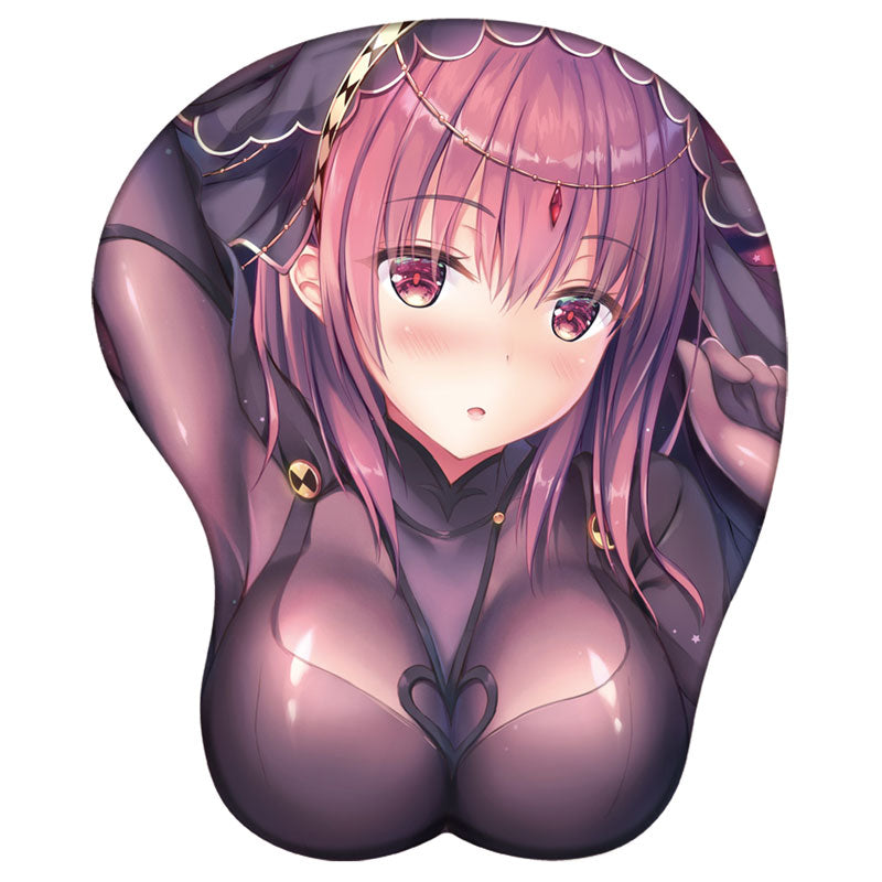 Saber Rin Sakura Alter 3D Silicone Mousepad Fate Stay Night Zero 3D Wristband Mouse Pad Anime Gaming Diy 3D Wrist Rest Mouse Mat