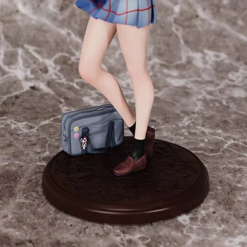 28cm Anime Figure My Dress-Up Darling Kitagawa Marin Sexy School uniform swimsuit Action Figure Adult Collection Model Doll Toys