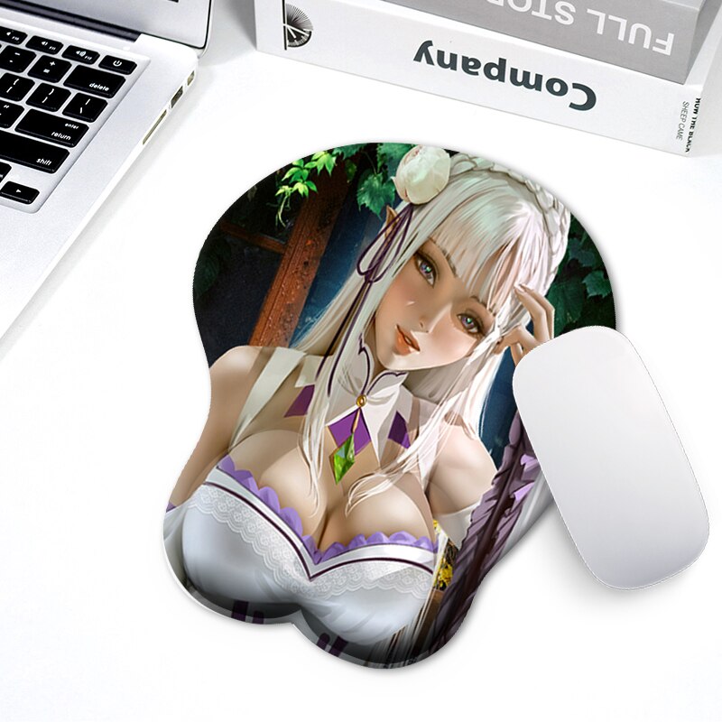 3D Boobs Mousepad | Oppai Ass Tits Mouse Pad | Silicone boobs mousepad