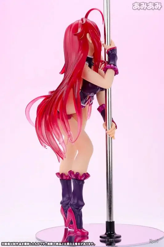 21.5cm NSFW Anime High School DxD HERO Rias Gremory Pole Dance ver 1/7 PVC Action Figure Toys Adults Collection Model Toy Gift