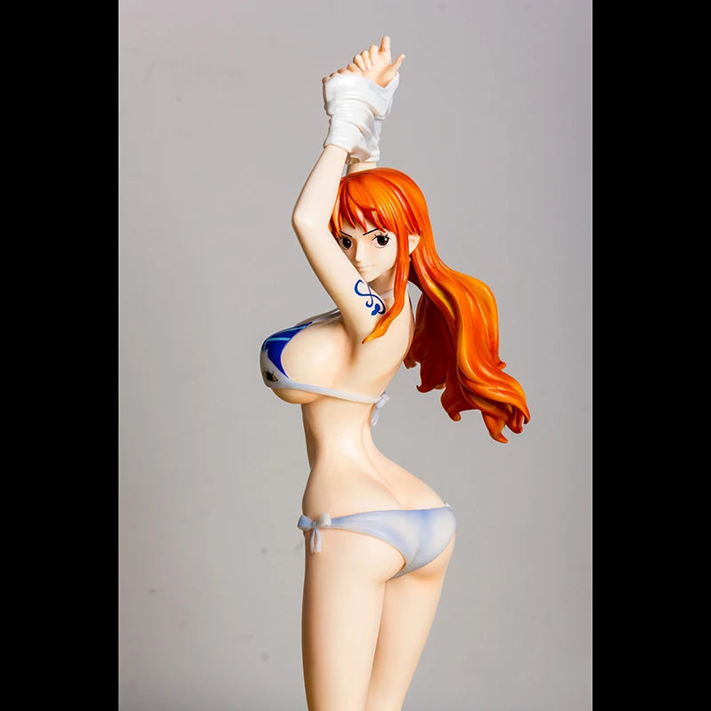 35CM One Piece Anime Figure Nami Japanese Anime Sexy Girl PVC Action Figure Adults Collection Model Doll gifts