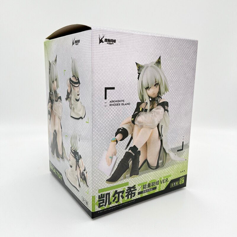 10cm Arknights Kal&#39;tsit Sexy Anime Figure Arknights Noodle Stopper Figure Kal&#39;tsit Action Figure Adult Collection Model Doll Toy