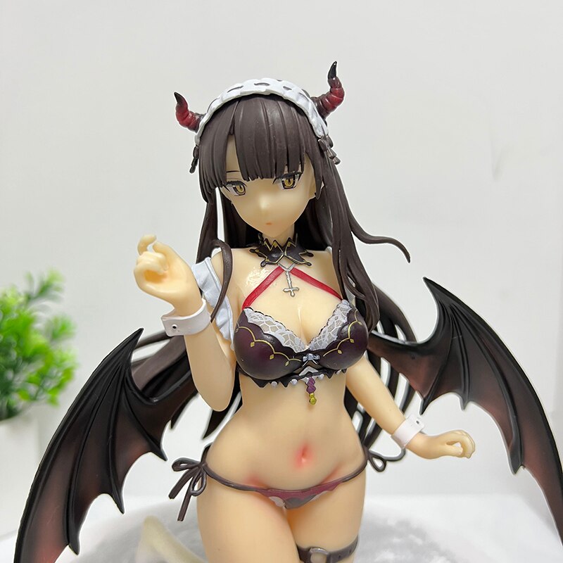 18cm Skytube Charm Taya Sexy Anime Figure AIKO Charm Taya Devil Maid Action Figure Taya Figurine Adult Collection Model Doll Toy