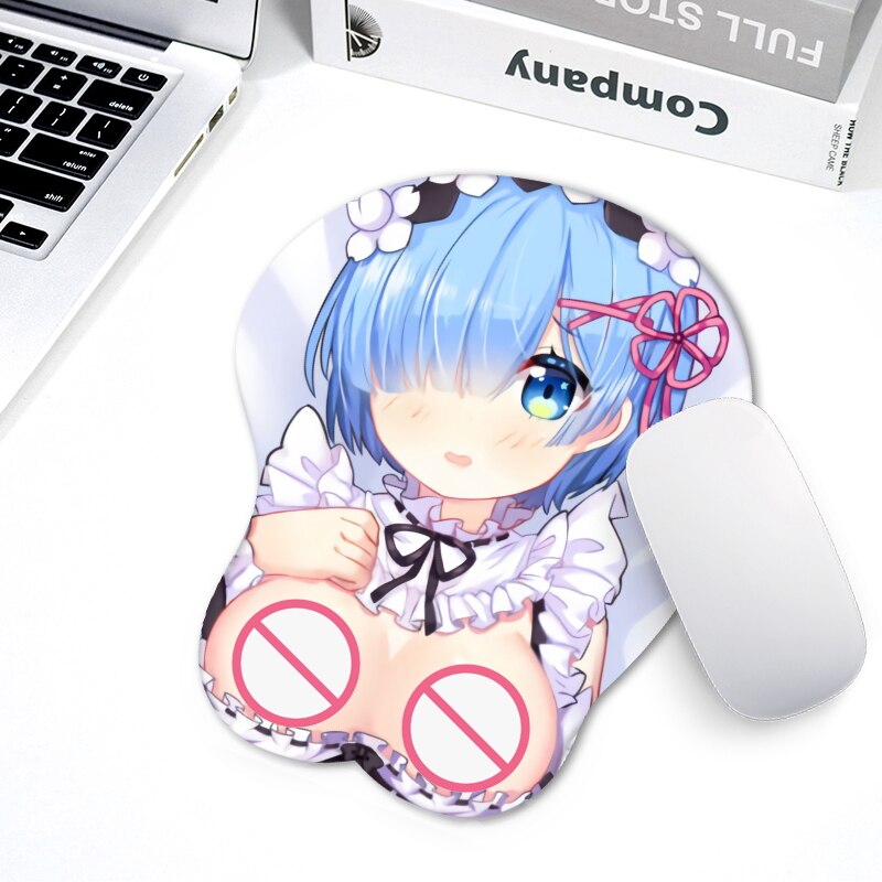 3D Boobs Mousepad | Oppai Ass Tits Mouse Pad | Silicone boobs mousepad