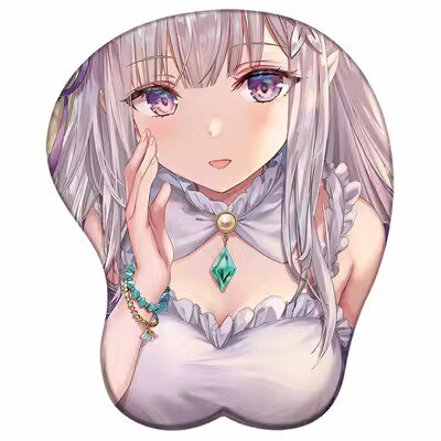 Re:Life in a different world from zero Rem Figure 3d Girl Soft Gel Gaming Mouse Pad Mousepad Wrist Rest 4778 Gifts Man Toy