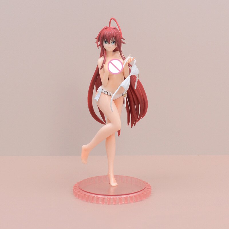 30cm High School D x D HERO Anime Figure Akeno Himejima Bunny Ver Action Figure Rias Gremory Sexy Girl Feature Model Doll Toy