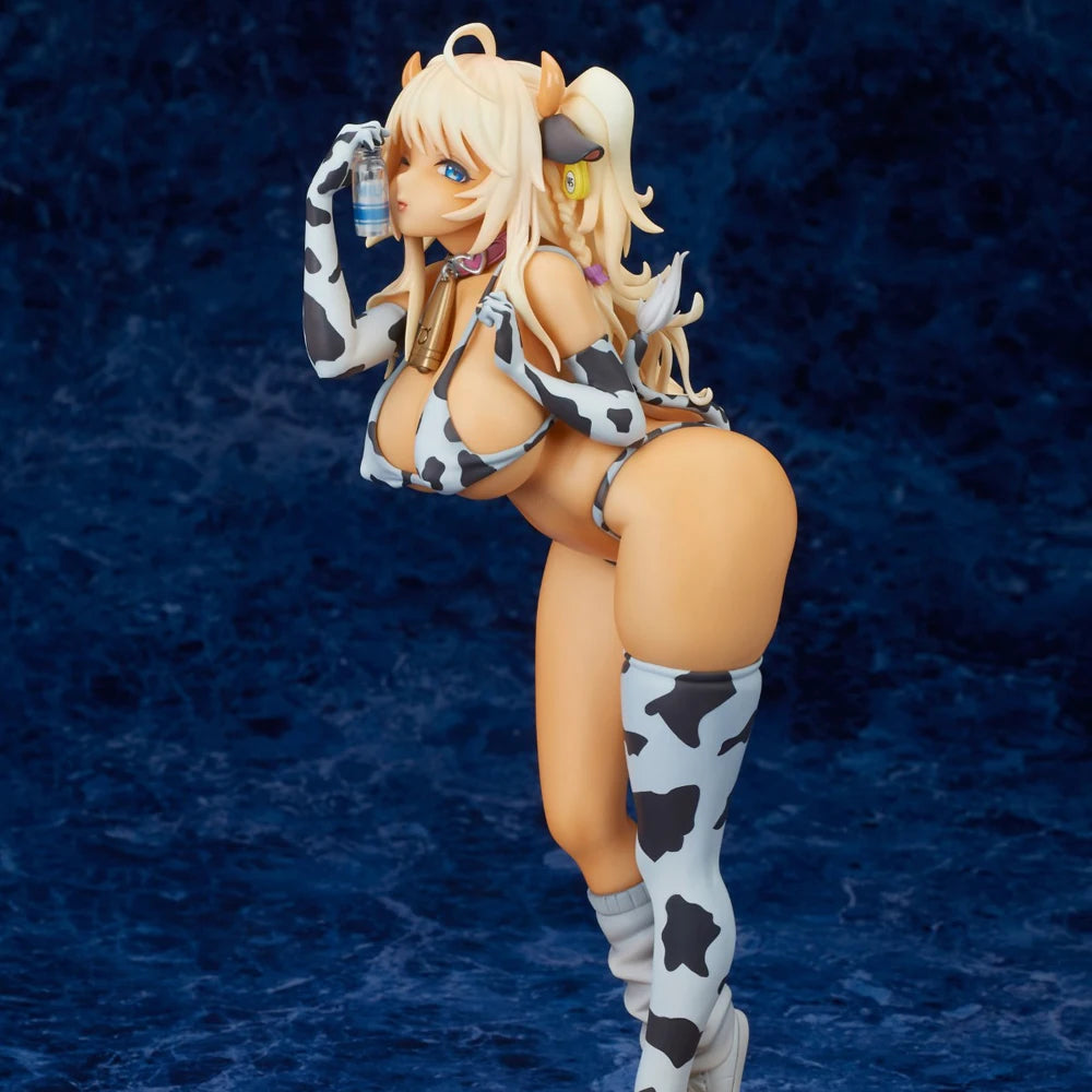 25CM Japanese Anime Lechery Figure Ushio Meg Popped Cow Sexy Girl PVC Action Figure Collectible Model Toys Kid Gift