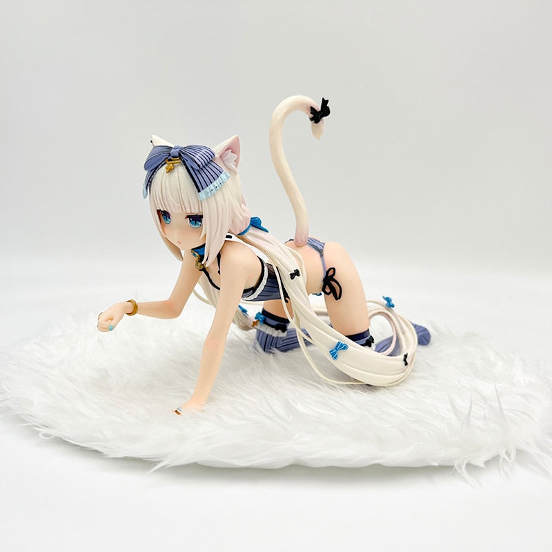 13cm Nekopara Chocola Sexy Anime Figure Nekopara Vanilla Action Figure Vanilla/Chocola Figurine Anime Girl Adult Model Doll Toys