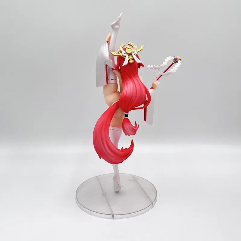 25cm Hentai Genshin Impact Yae Miko Anime Girl Figure miHoYo Yae Miko Sexy Action Figure Adult Collectible Model Doll Toys Gifts