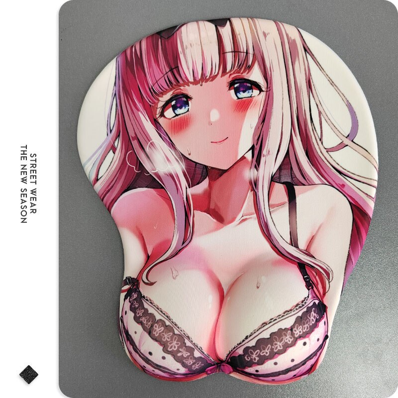 Chika Shirogane Kei Hayasaka Ai 3D Silicone Mousepad Kaguya Sama Love Is War 3D Wristband Mouse Pad Anime 3D Wrist Rest MouseMat