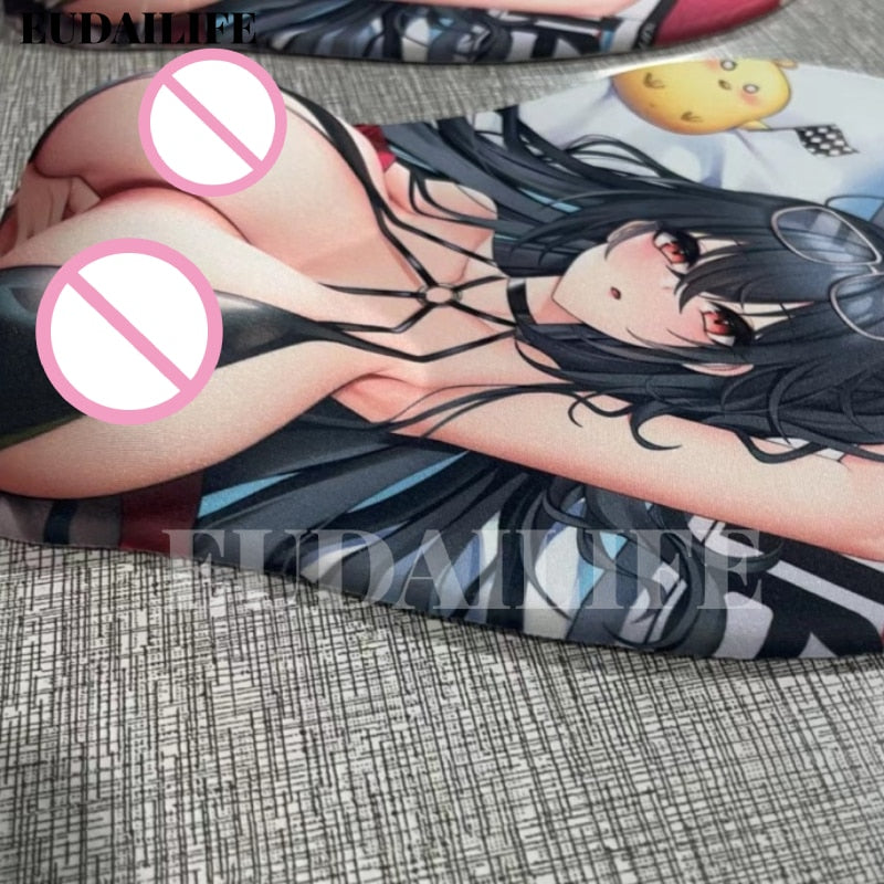 IJN Taihou 3D Mousepad Azur Lane Game Sexy Hand Wrist Rest Mouse Pad Mousepad Silicone Butt Mouse Mat Office Work Otaku Gift