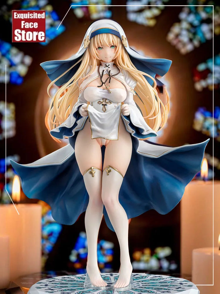 26CM NSFW Vibrastar Charlotte Sister Holy White ver 1/6  PVC Action Figure Adult Collection Model Toys hentai doll gifts