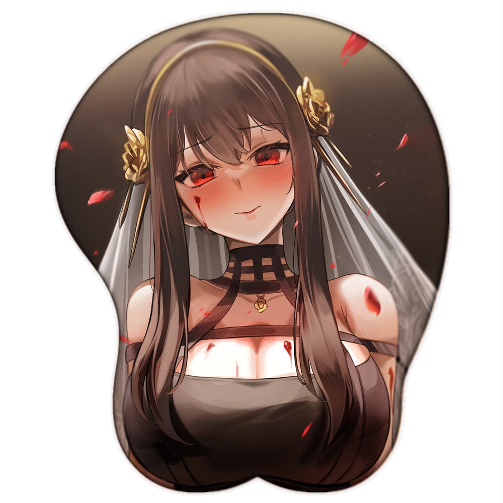 3D Boobs Mousepad | Oppai Ass Tits Mouse Pad | Silicone boobs mousepad