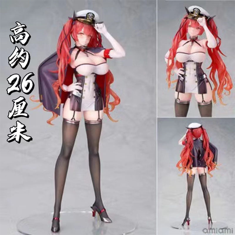 26cm Azur Lane Anime Figure USS Honolulu PVC Action Figure Collectible Model Doll Toy Gift