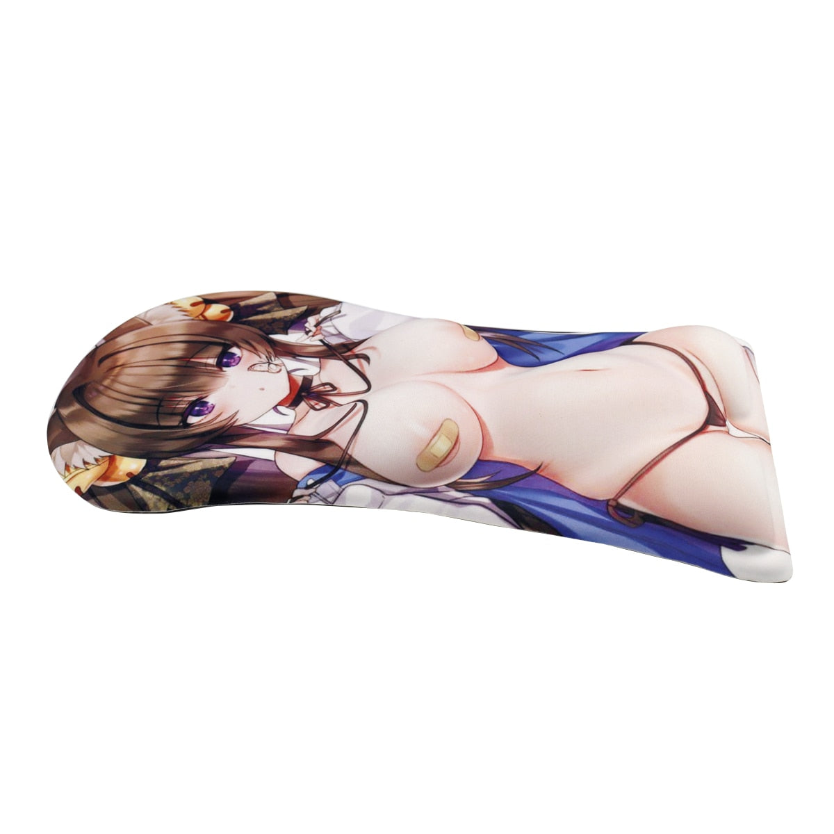 2022 New humanoid mouse pad office computer beauty chest 3d three-dimensional mouse pad wrist guard silicone wrist pad anime