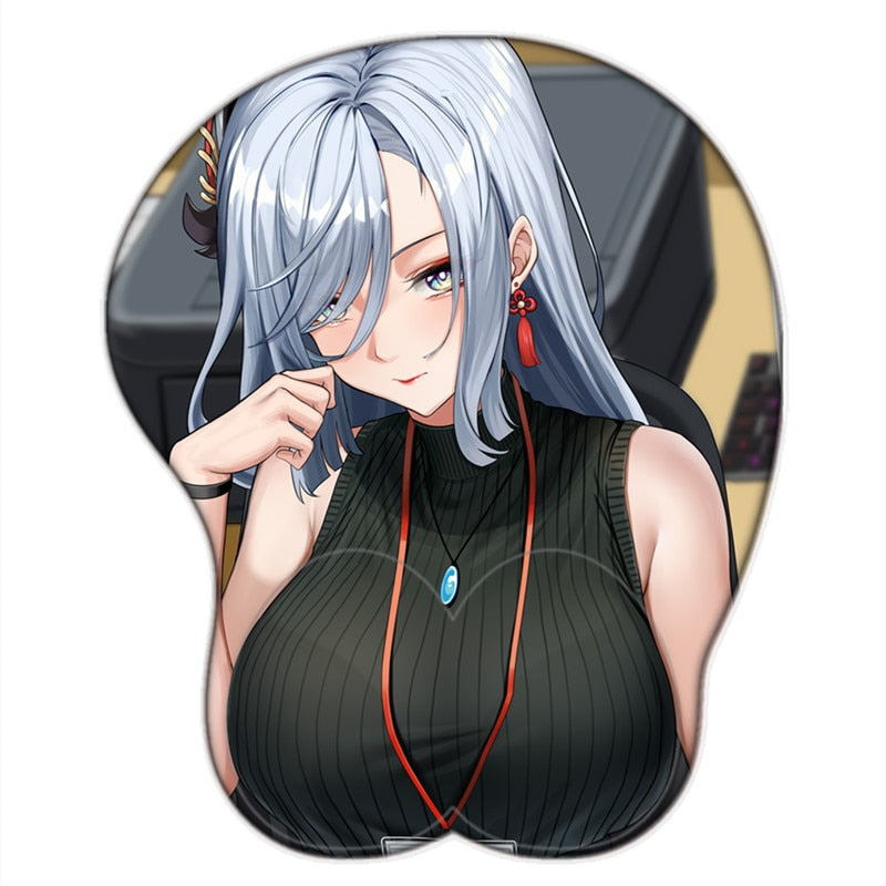 3D Boobs Mousepad | Oppai Ass Tits Mouse Pad | Silicone boobs mousepad