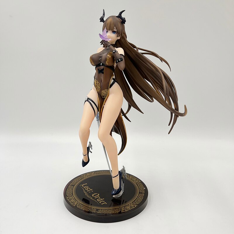 26cm Lost Order Hobby sakura Anime Figure Moen Devil Action Figure Sexy Girl Figure Aldult Collectible Model Doll Toys Gifts