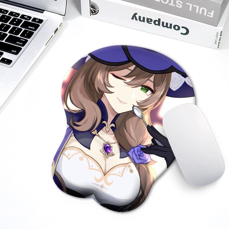 3D Boobs Mousepad | Oppai Ass Tits Mouse Pad | Silicone boobs mousepad