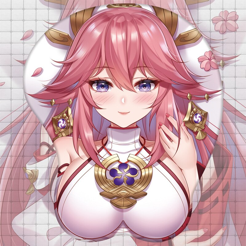 3D Boobs Mousepad | Oppai Ass Tits Mouse Pad | Silicone boobs mousepad