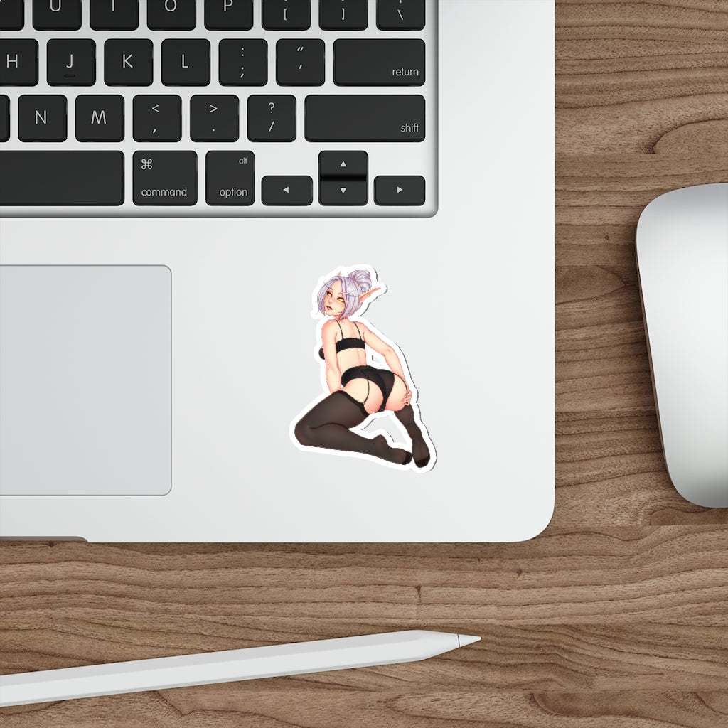 World of Warcraft Sexy Lingerie Elf Waterproof Sticker - Ecchi Vinyl Decal