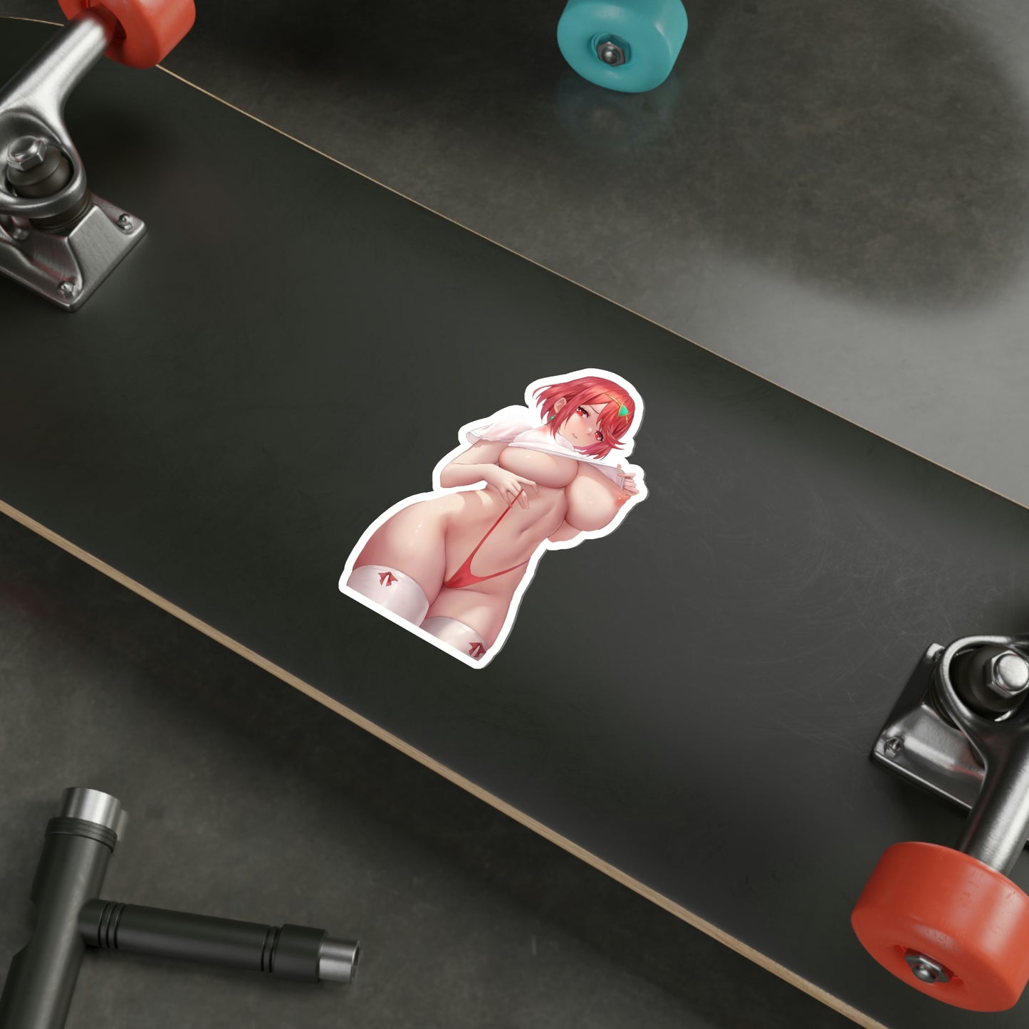 Big Boobs Pyra Xenoblade Waterproof Sticker - Ecchi Vinyl Decal