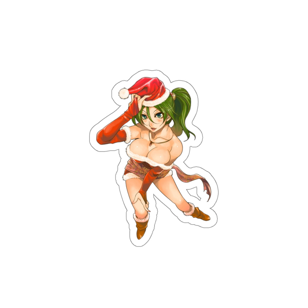 Final Fantasy 6 Sexy Santa Tina Brandford Waterproof Sticker - Ecchi Vinyl Decal