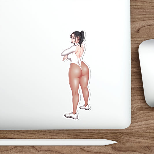 Fitness Thick Butt Kim Seon Joo Ecchi Vinyl Decal Waterproof Sticker - Ecchi Vinyl Decal