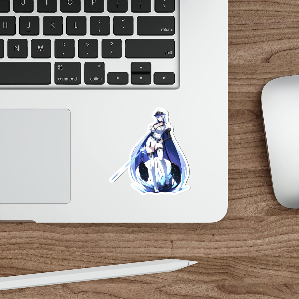 Akame Ga Kill General Esdeath Waterproof Sticker - Ecchi Vinyl Decal