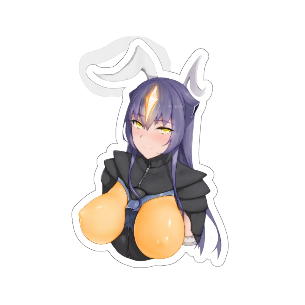 Female Zetton Sexy Boobs Ultraman Waterproof Sticker - Ecchi Vinyl Decal