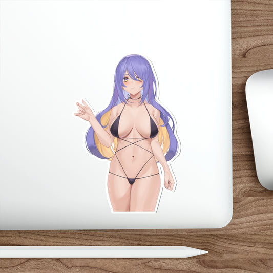 Hololive Moona Hoshinova Bikini Waterproof Sticker - Ecchi Vinyl Decal