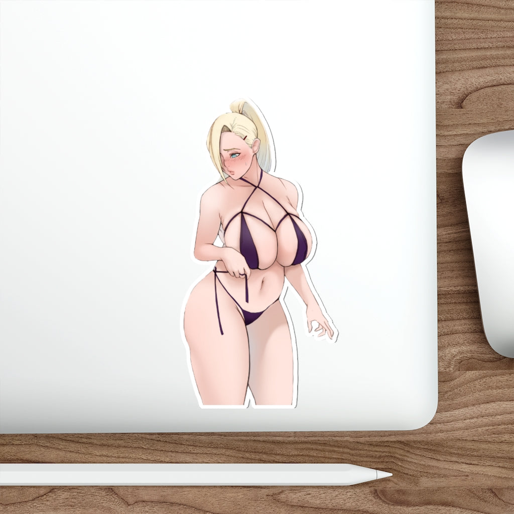 Thick Ino Bikini Naruto Waterproof Sticker - Ecchi Vinyl Decal