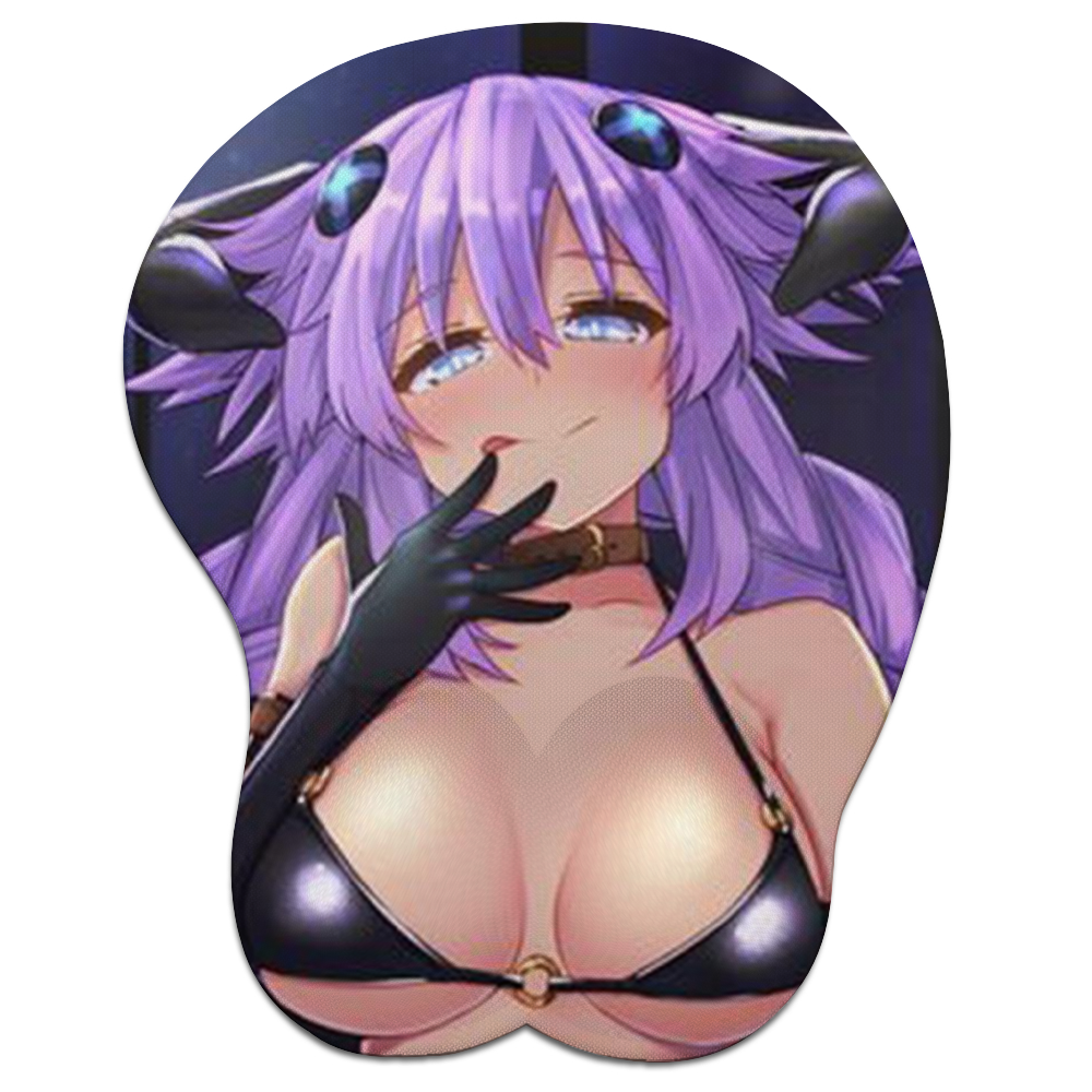 Anime 3D Boobs mousepad with Wrist Rest | Sexy Oppai Mouse pad for PC | Oppai mousepad with wrist support