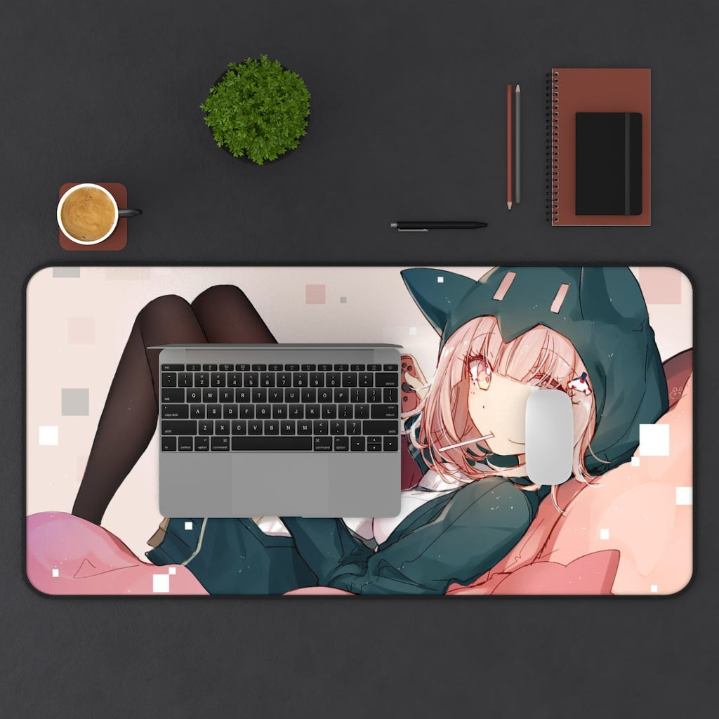 Danganronpa Sexy Mousepad - Gamer Girl Chiaki Nanami Desk Mat - Ecchi Playmat