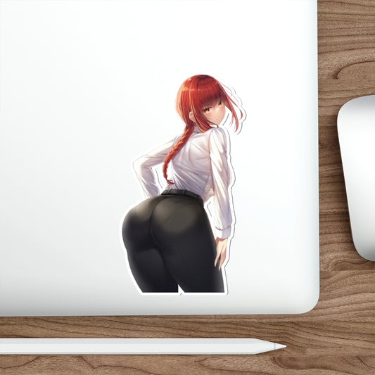 Big Butt Makima Chainsaw Man Waterproof Sticker - Ecchi Vinyl Decal