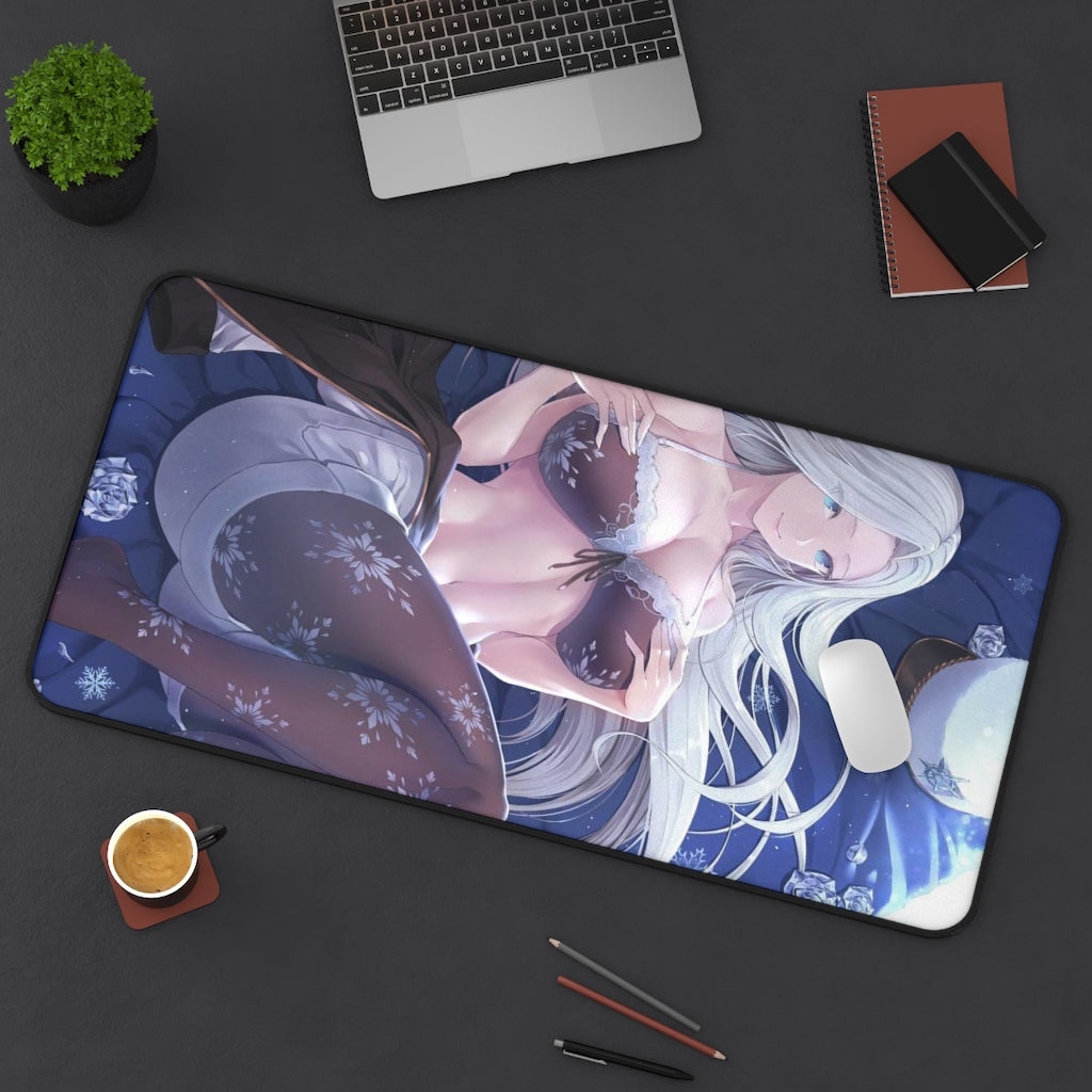 Miracle Snack Shop Sexy Mousepad - Philia Lingerie Ecchi Desk Mat - Gaming Playmat