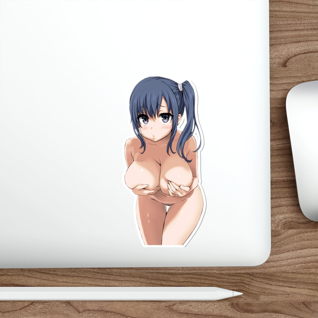 Nude Imai Midori Shirobako Waterproof Sticker - Ecchi Vinyl Decal