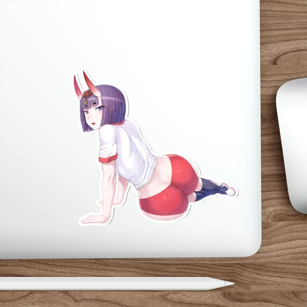 Fate Grand Order Waterproof Sticker Ecchi - Shuten Douji Gym Booty Anime Car Decal