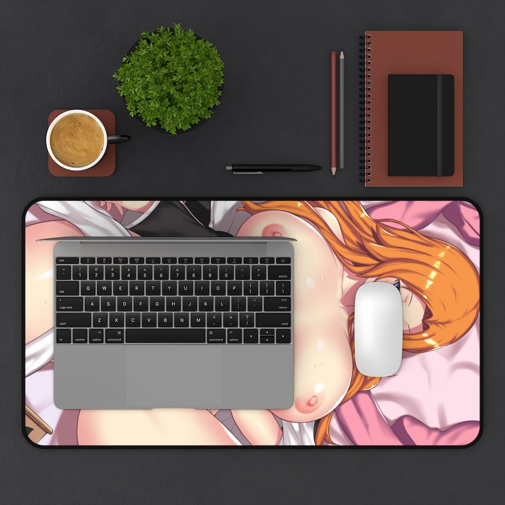 Nude Tits Matsumoto Rangiku Bleach Mousepad - Gaming Playmat