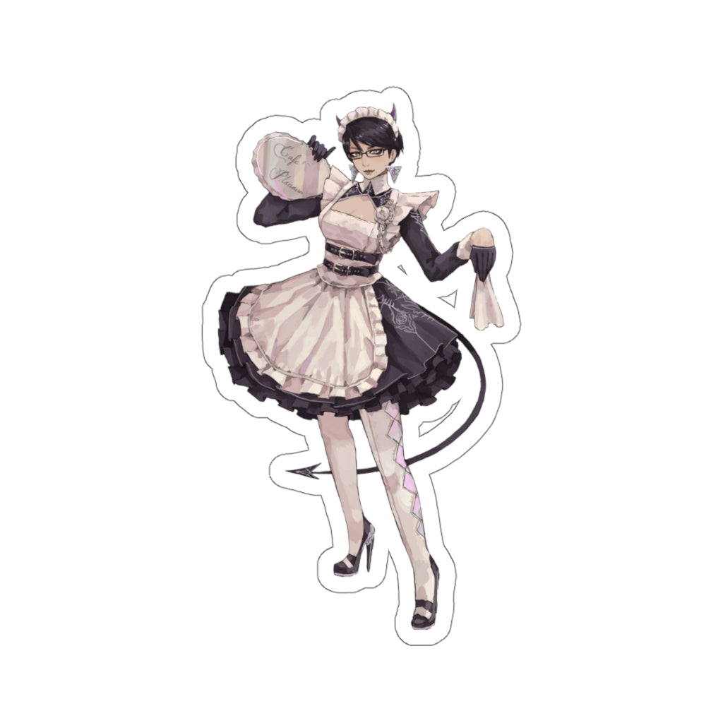 Bayonetta Maid Waterproof Sticker - Ecchi Vinyl Decal