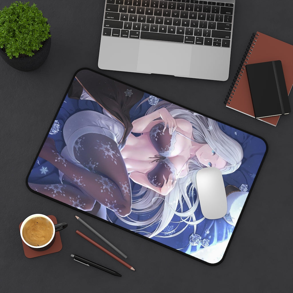 Miracle Snack Shop Sexy Mousepad - Philia Lingerie Ecchi Desk Mat - Gaming Playmat