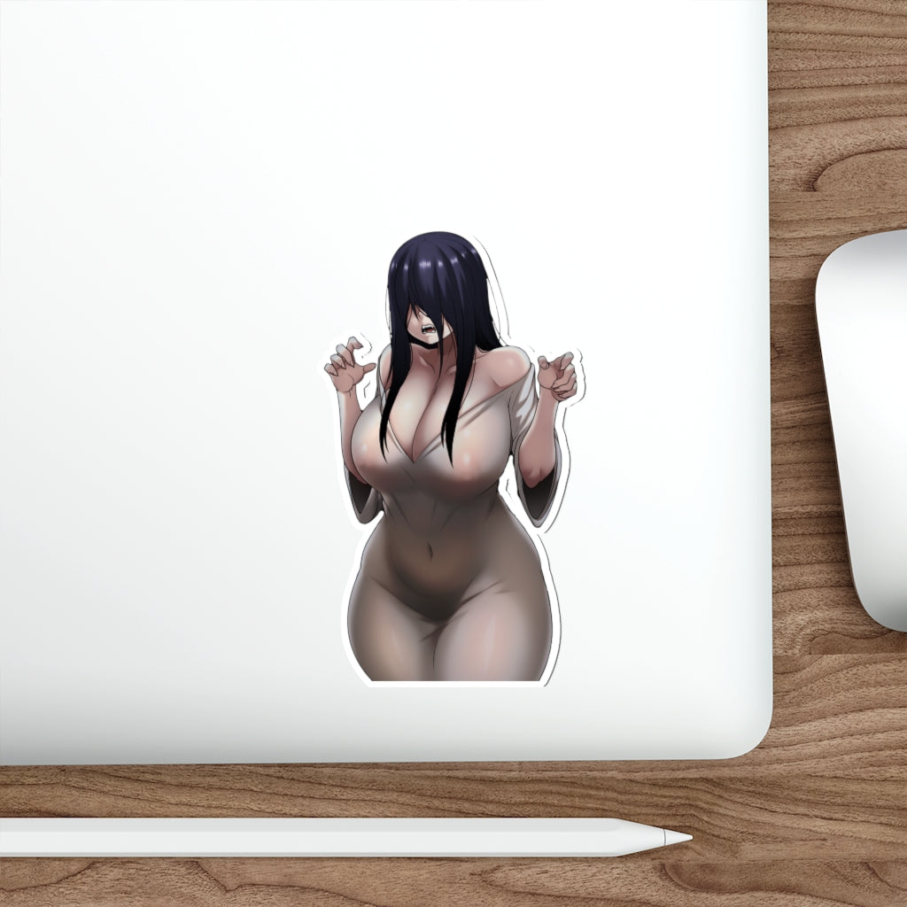 Thick Sadako Waterproof Sticker - Ecchi Vinyl Decal