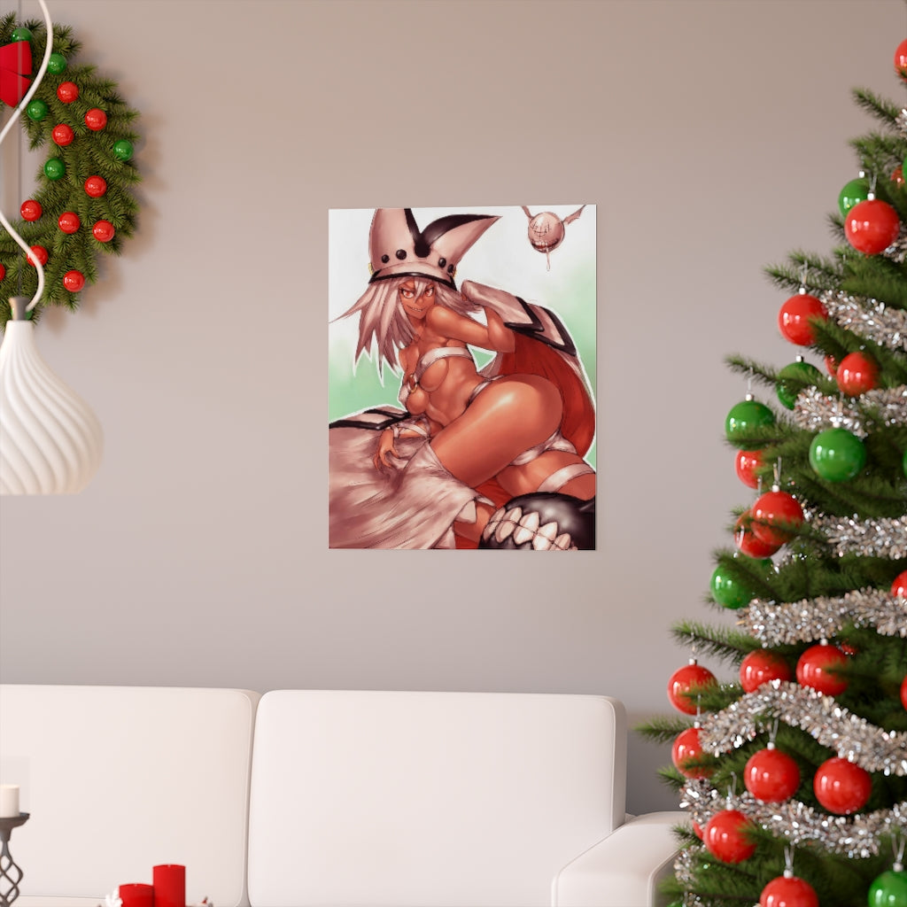 Ramlethal Valentine And Lucifero Guilty Gear Poster - Lewd Premium Matte Vertical Poster - Adult Wall Art