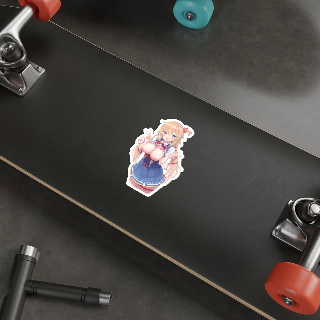 Hololive Akai Haato Waterproof Sticker - Ecchi Vinyl Decal