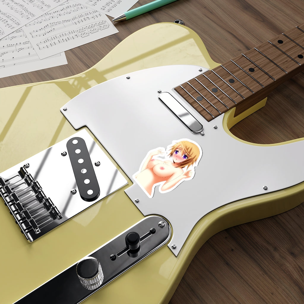 Charlotte Dunois Nude Tits Infinite Stratos Waterproof Sticker - Ecchi Vinyl Decal